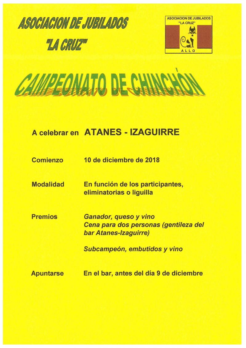 campeonato de chinchón