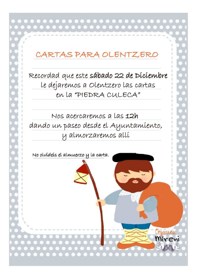 CARTAS PARA OLENTZERO