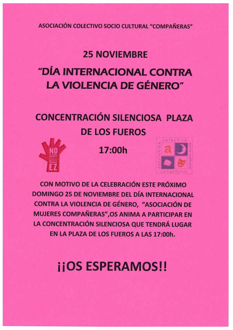 DÍA INTERNACIONAL CONTRA LA VIOLENCIA DE GENERO