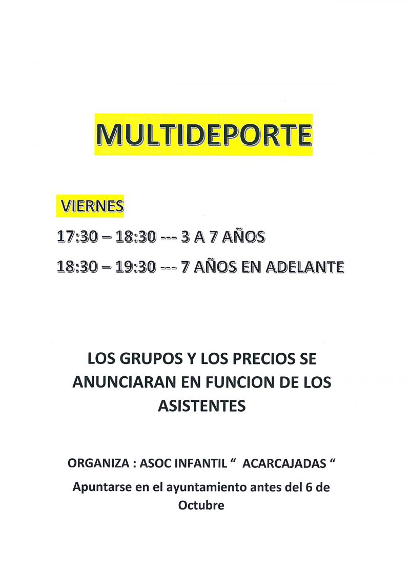 MULTIDEPORTE