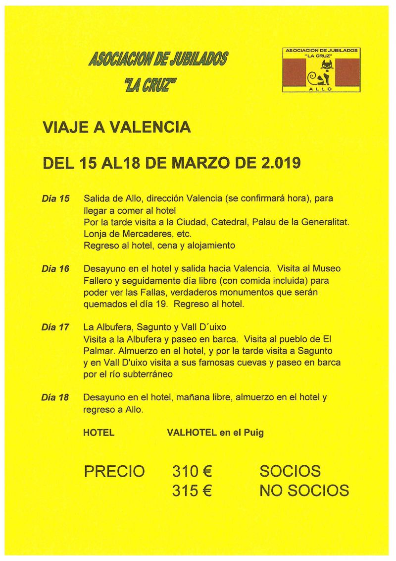 VIAJE A VALENCIA