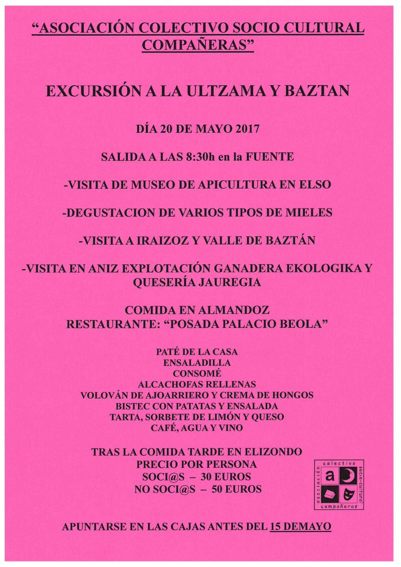 EXCRUSIÓN A LA ULTZAMA Y BAZTAN