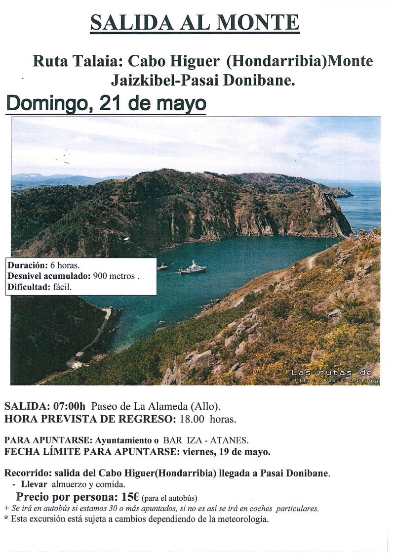 Salida al Monte