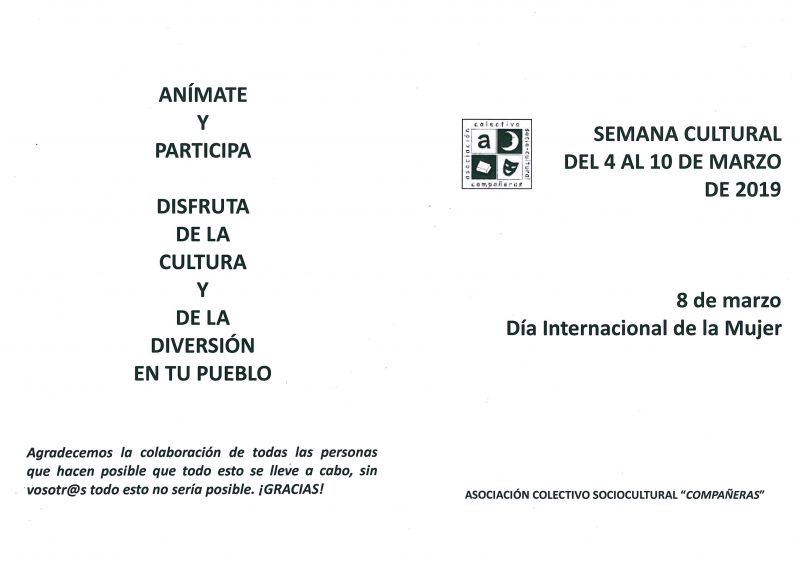 SEMANA CULTURAL