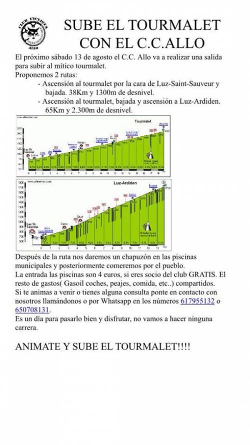 Sube al Tourmalet