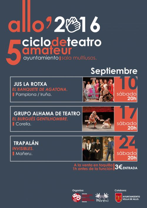 V CICLO DE TEATRO AMATEUR VILLA DE ALLO