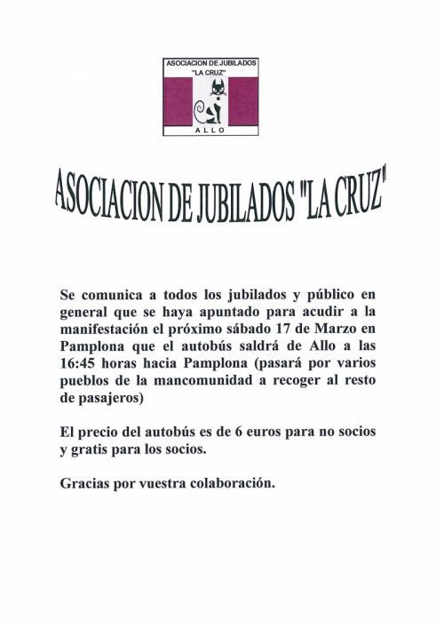 AUTOBÚS JUBILADOS