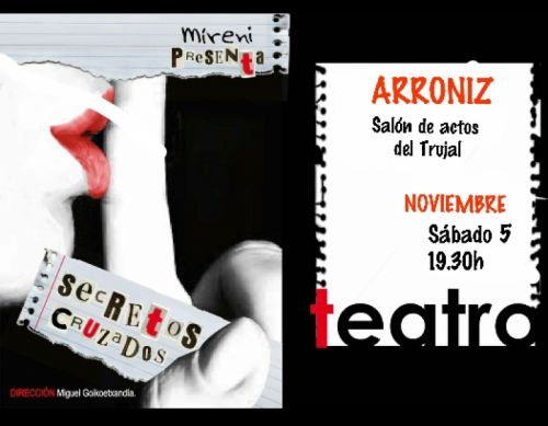 Grupo de Teatro Míreni en Arroniz