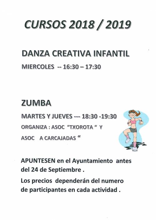 CURSOS 2018/2019