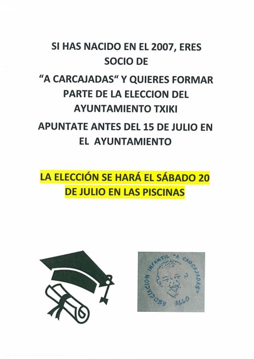 AYUNTAMIENTO TXIKI 2019