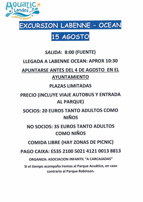 EXCURSIÓN A LABENNE-OCÉAN (FRANCIA)