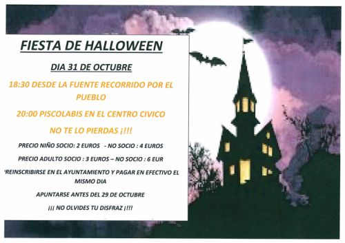 FIESTA DE HALLOWEEN