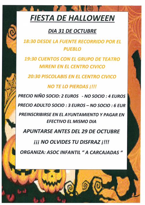 FIESTA DE HALLOWEN