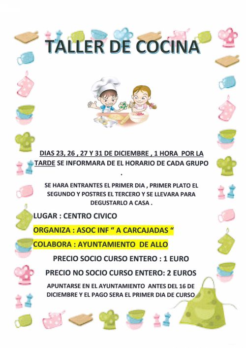 TALLER DE COCINA