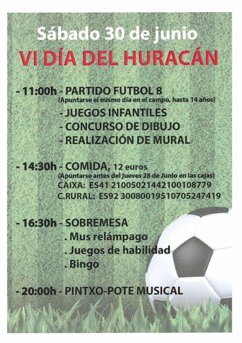 IV DÍA DEL HURACÁN