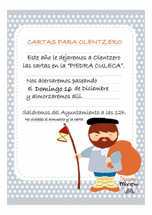 CARTAS PARA OLENTZERO