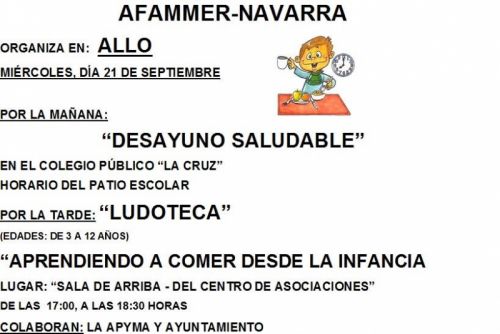 DESAYUNO SALUDABLE - LUDOTECA 