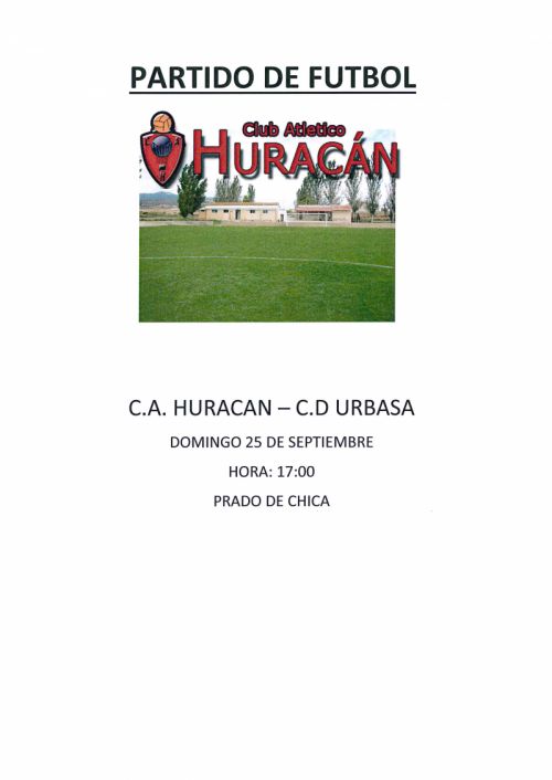 PARTIDO DE FUTBOL