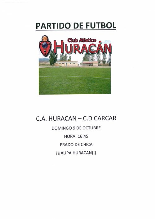 PARTIDO DE FUTBOL