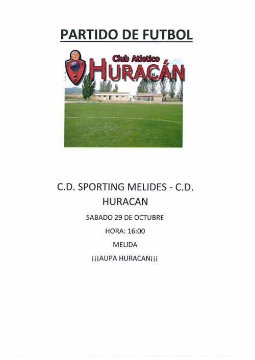 PARTIDO DE FUTBOL