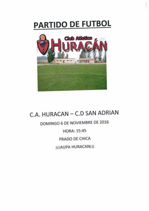 PARTIDO DE FUTBOL