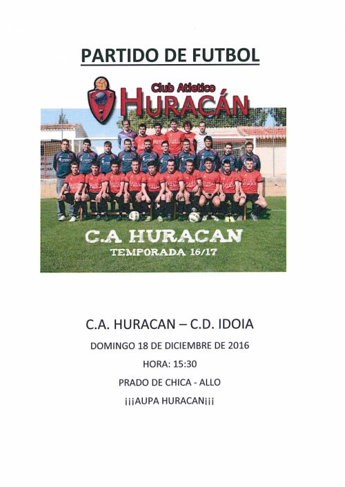 PARTIDO DE FUTBOL