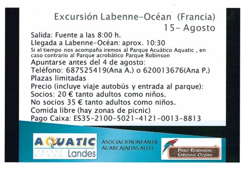 EXCURSIÓN A LABENNE-OCÉAN (FRANCIA)