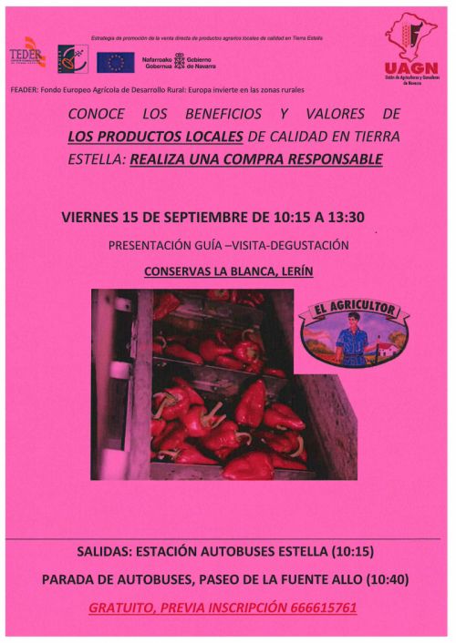 VISITA CONSERVAS LA BLANCA - LERIN