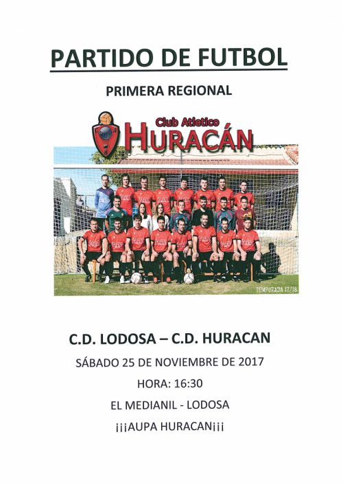 PARTIDO DE FUTBOL