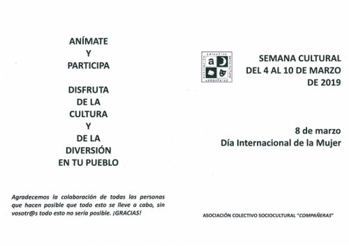 SEMANA CULTURAL 