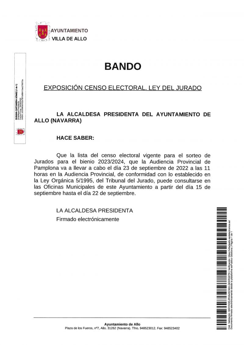 LEY DEL JURADO
