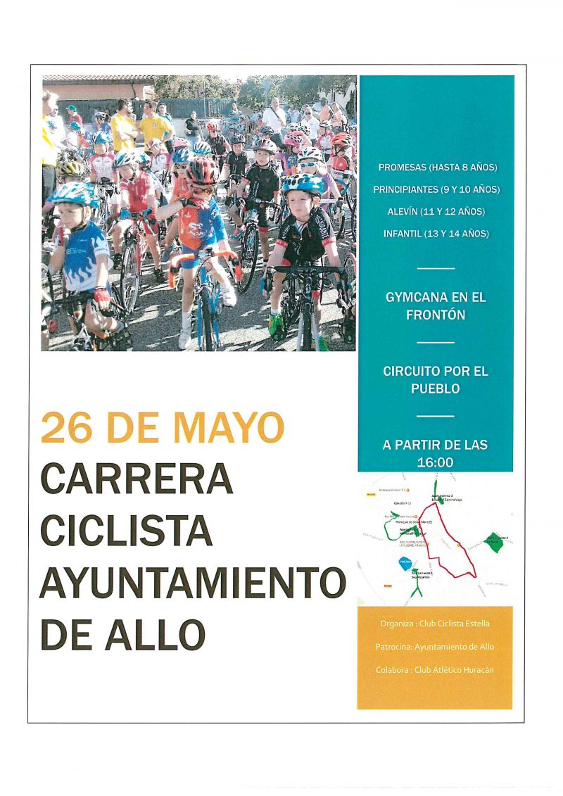 CARRERA CICLISTA AYUNTAMIENTO DE ALLO