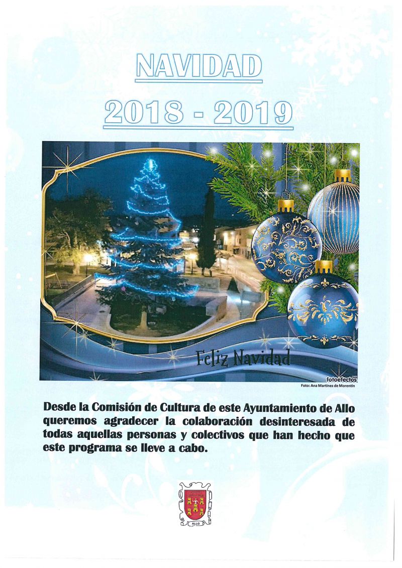 PROGRAMA NAVIDAD 2018