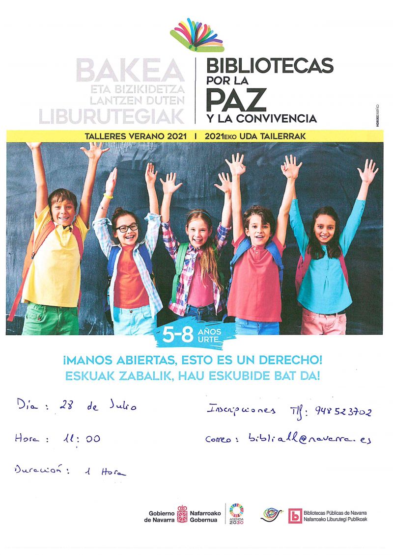 BIBLIOTECA - TALLERES DE VERANO