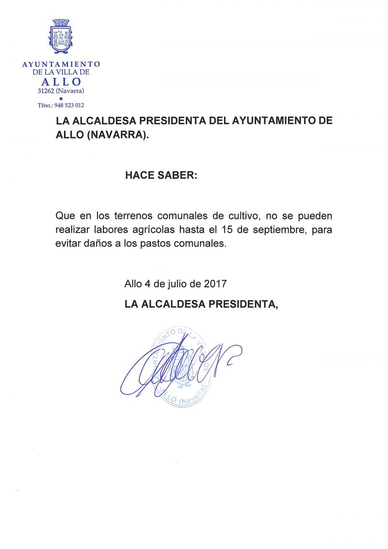 Labores Agrícolas