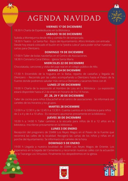 AGENDA NAVIDAD 2021
