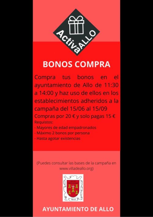 BONOS COMERCIO