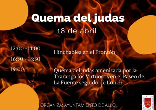 quema del judas
