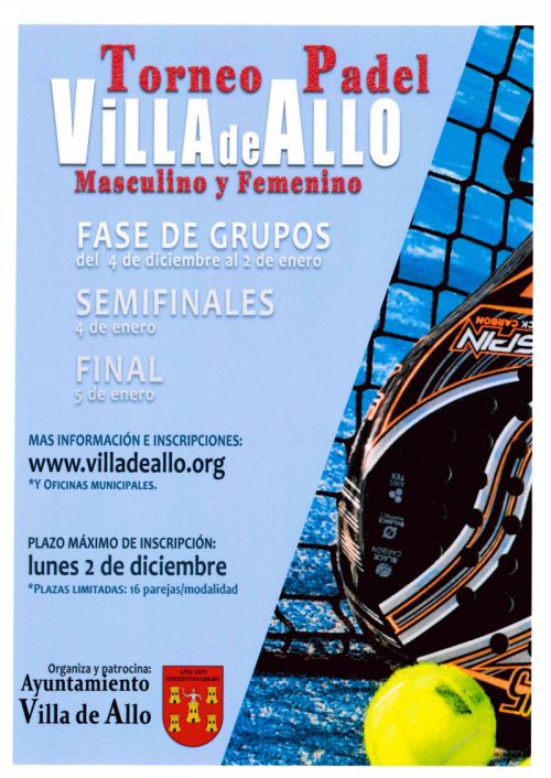 TORNEO DE PADEL