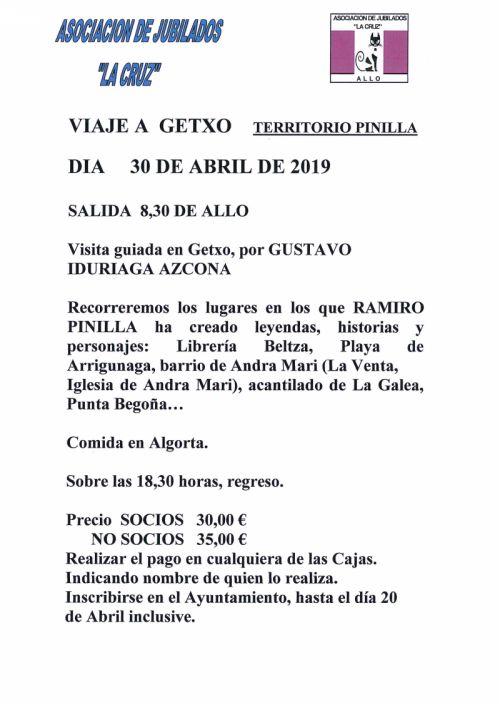 VIAJE A GETXO