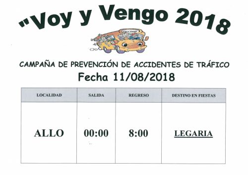 VOY Y VENGO 2018