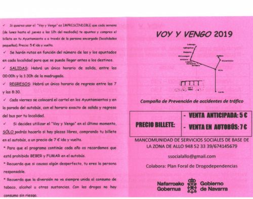voy y vengo