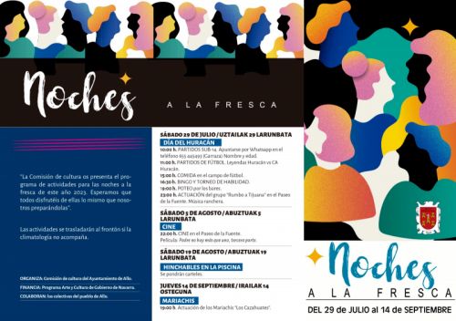 NOCHES A LA FRESCA - programa 2023