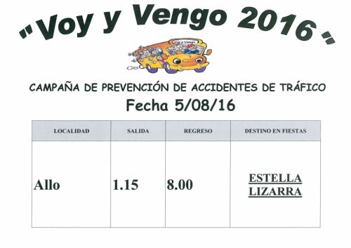 Voy y Vengo Viernes
