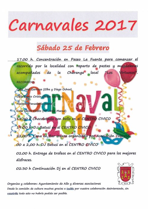 CARNAVALES 2017