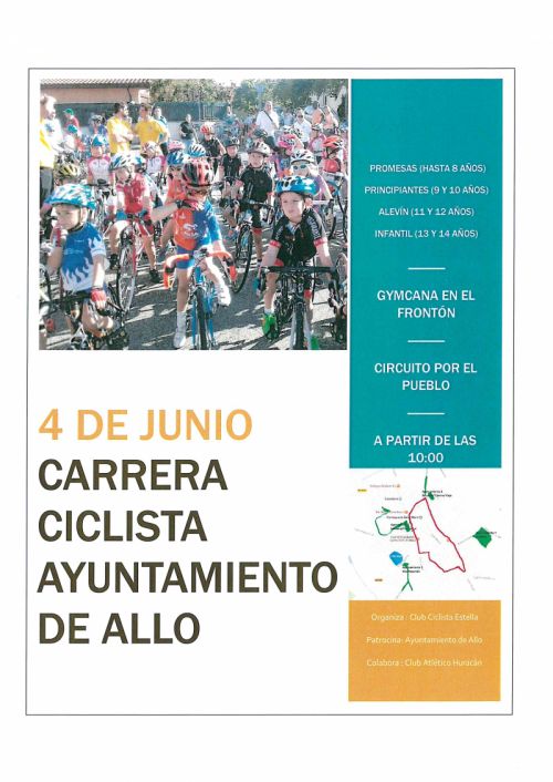 CARRERA CICLISTA AYUNTAMIENTO DE ALLO