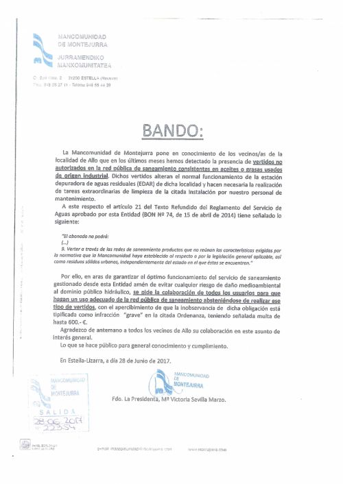 Bando Mancomunidad
