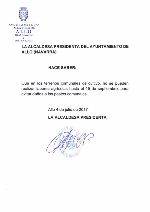 Labores Agrícolas