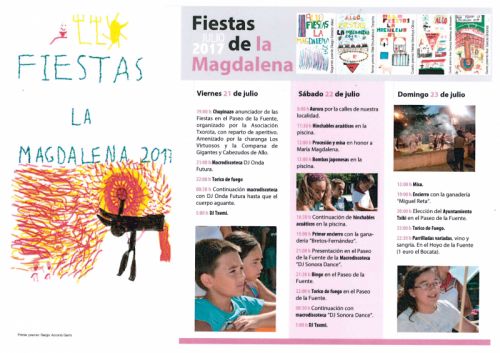 PROGRAMA FIESTAS MAGDALENA