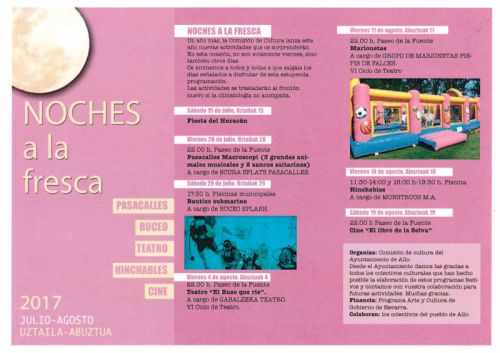 NOCHES A LA FRESCA